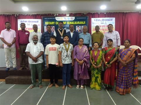 Installation of Interact and Rotaract Club of Deaf