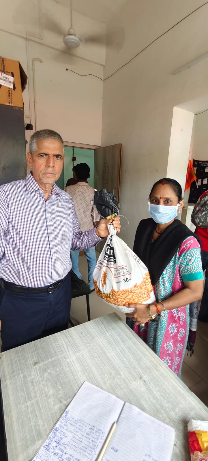 17 July - Food grain distribution to TB Patients