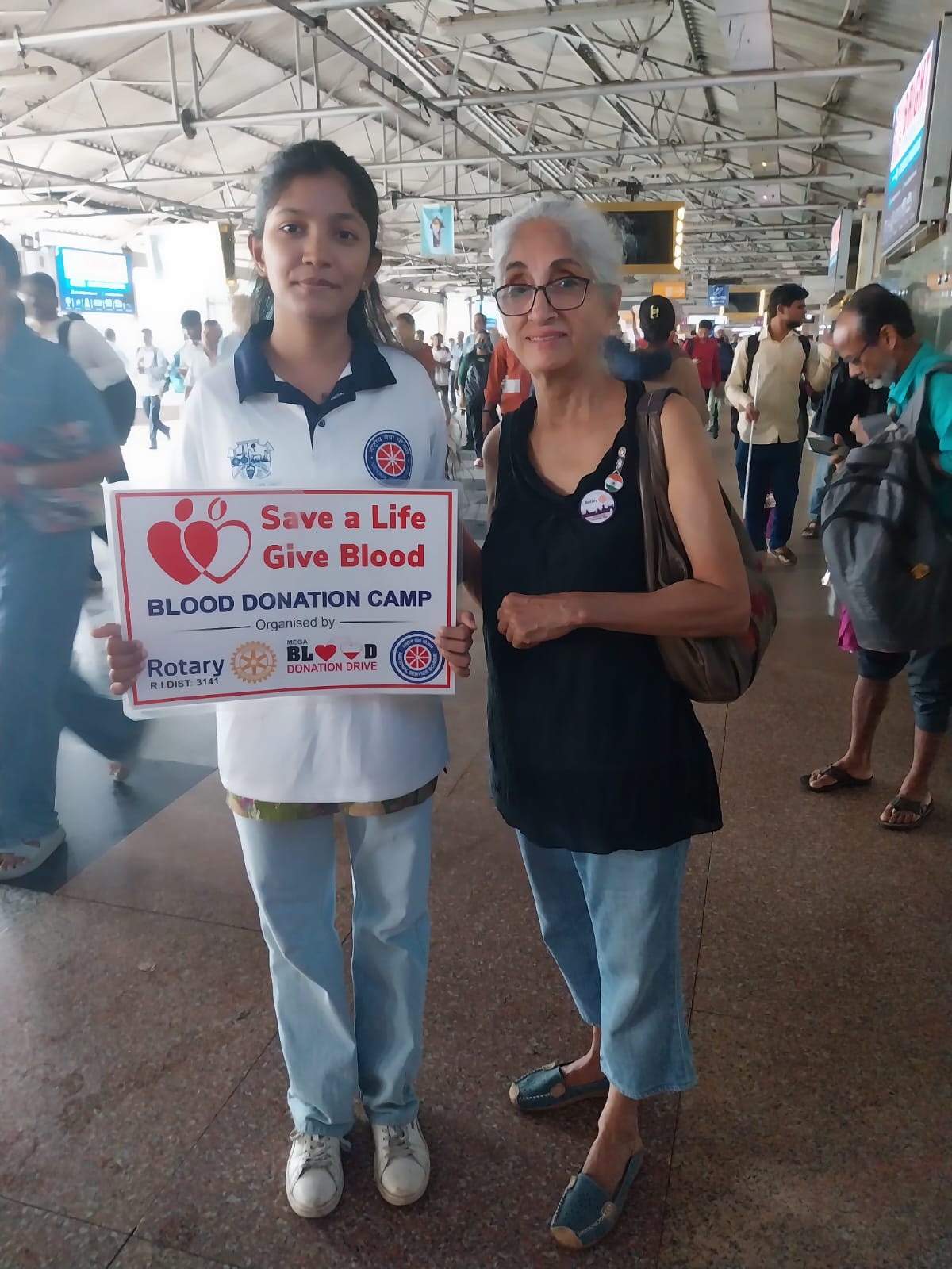 1st July – Co-hosted Blood Donation Camp