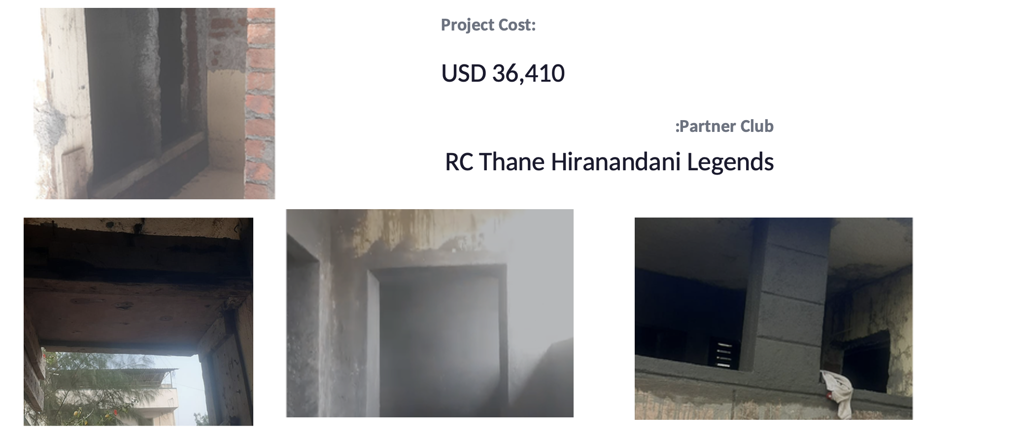 CONSTRUCTION & RENOVATION OF TOILETS