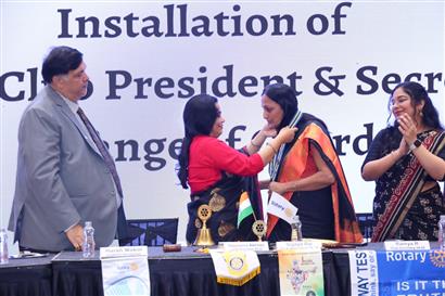 Installation of District Governor & Club President
