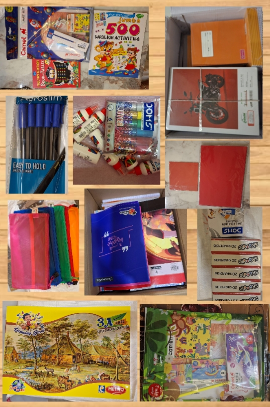 Stationary Donation in School