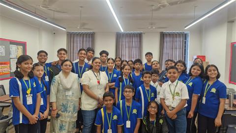 Art Relay Activity with Interact Club