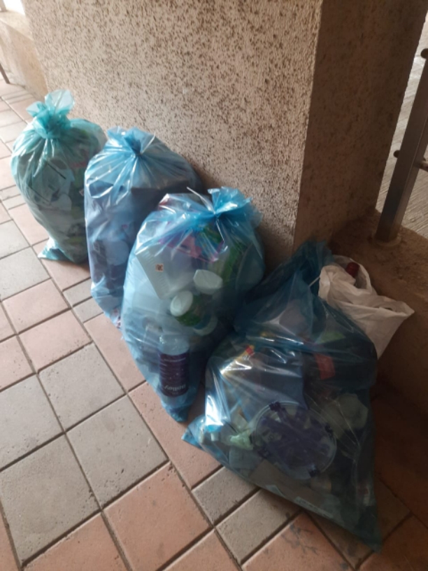 Plastic waste collection