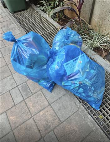 Plastic waste collection
