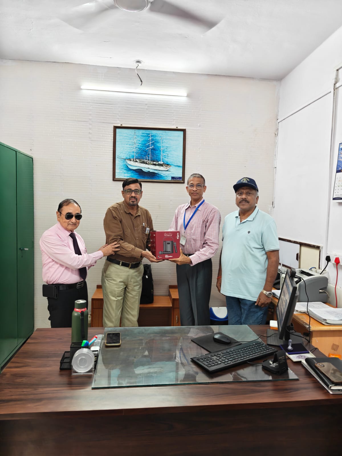 Donated PA system to ECHS Polyclinic