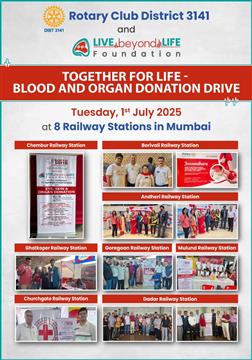 Blood and Organ Donation Drive