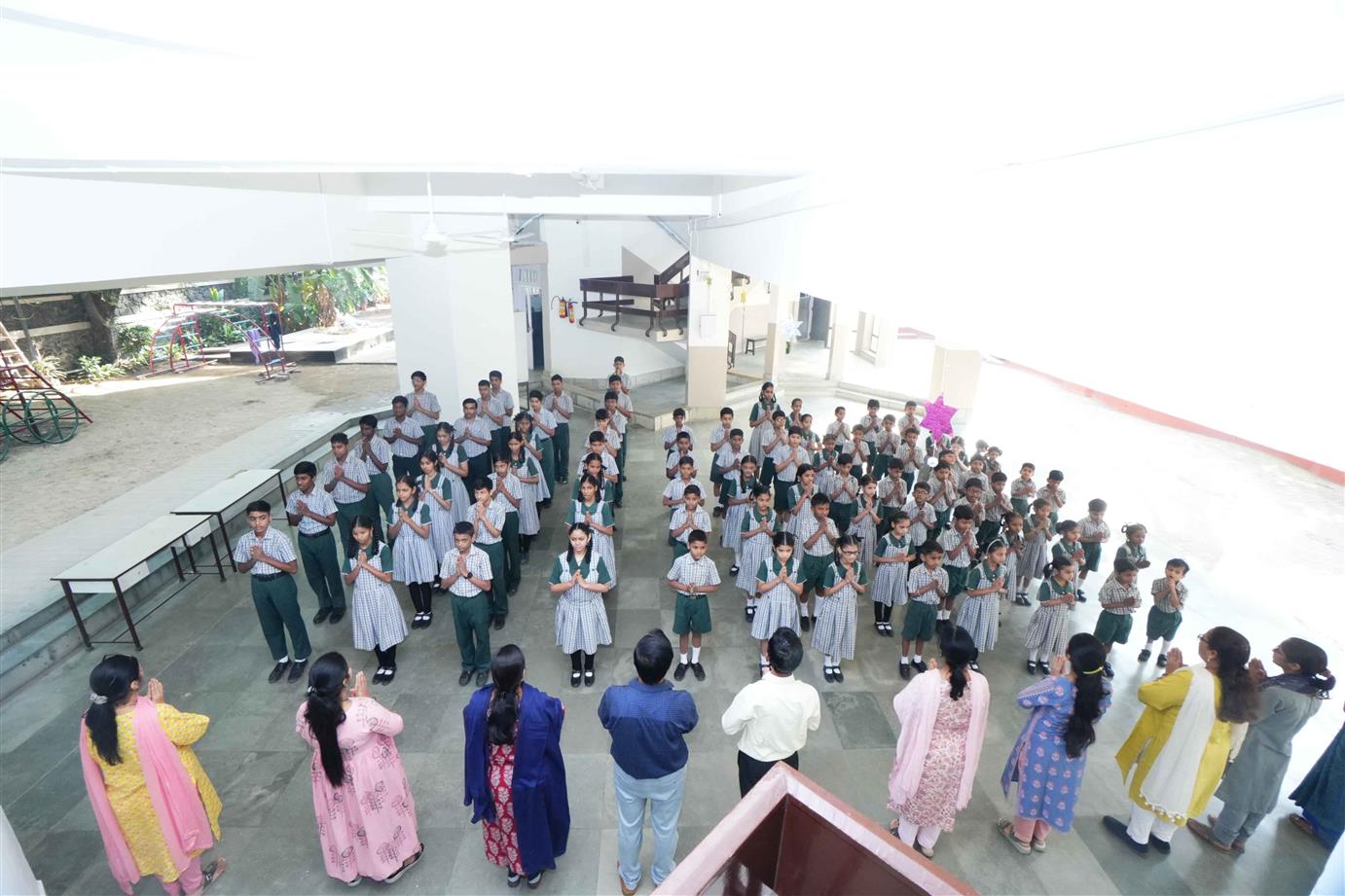 Eco Friendly Ganesh Idolfor Shruti School Children