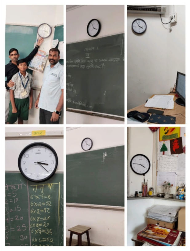 Donation of Wall Clocks 
