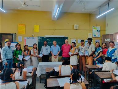 Distribution of Navneet Question Paper Book sets