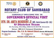 GOVERNOR,S OFFICIAL VISIT.