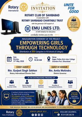 EMPOWERING GIRLS THROUGH TECHNOLOGY