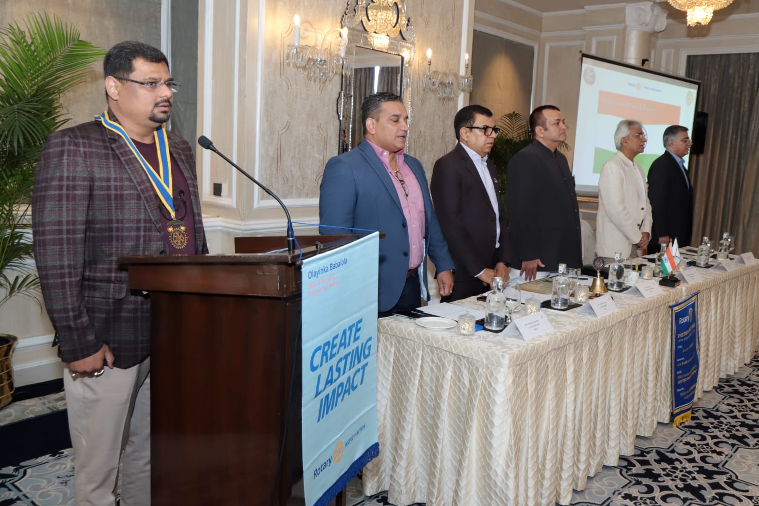 28June–Installation of Naresh Gupta as President