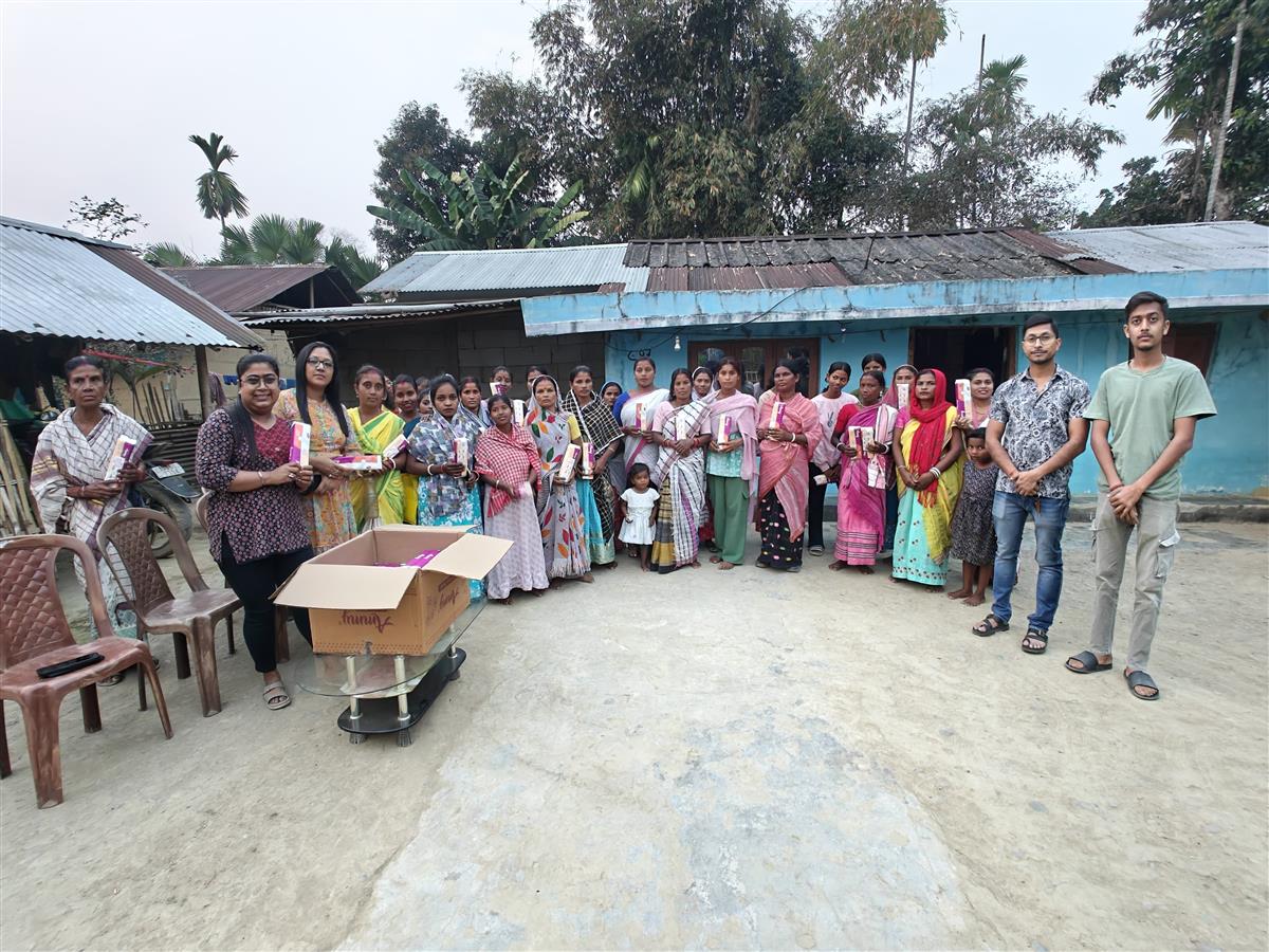 Sanitary Pad Distribution