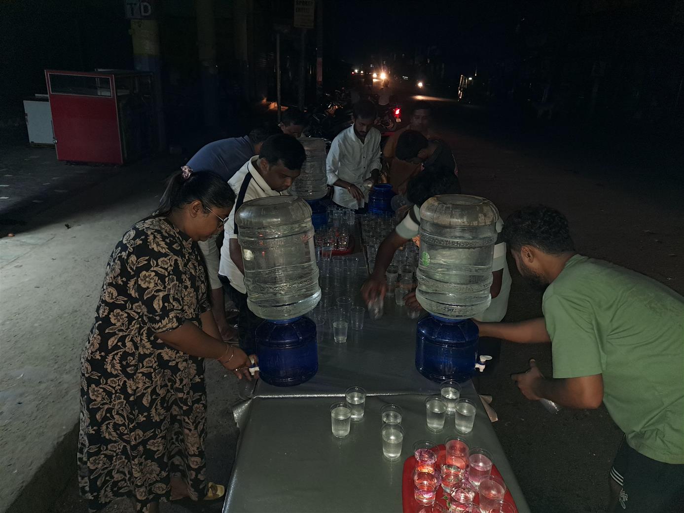 Drinking water distribution to the public