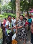 Diwali gift hamper distribution