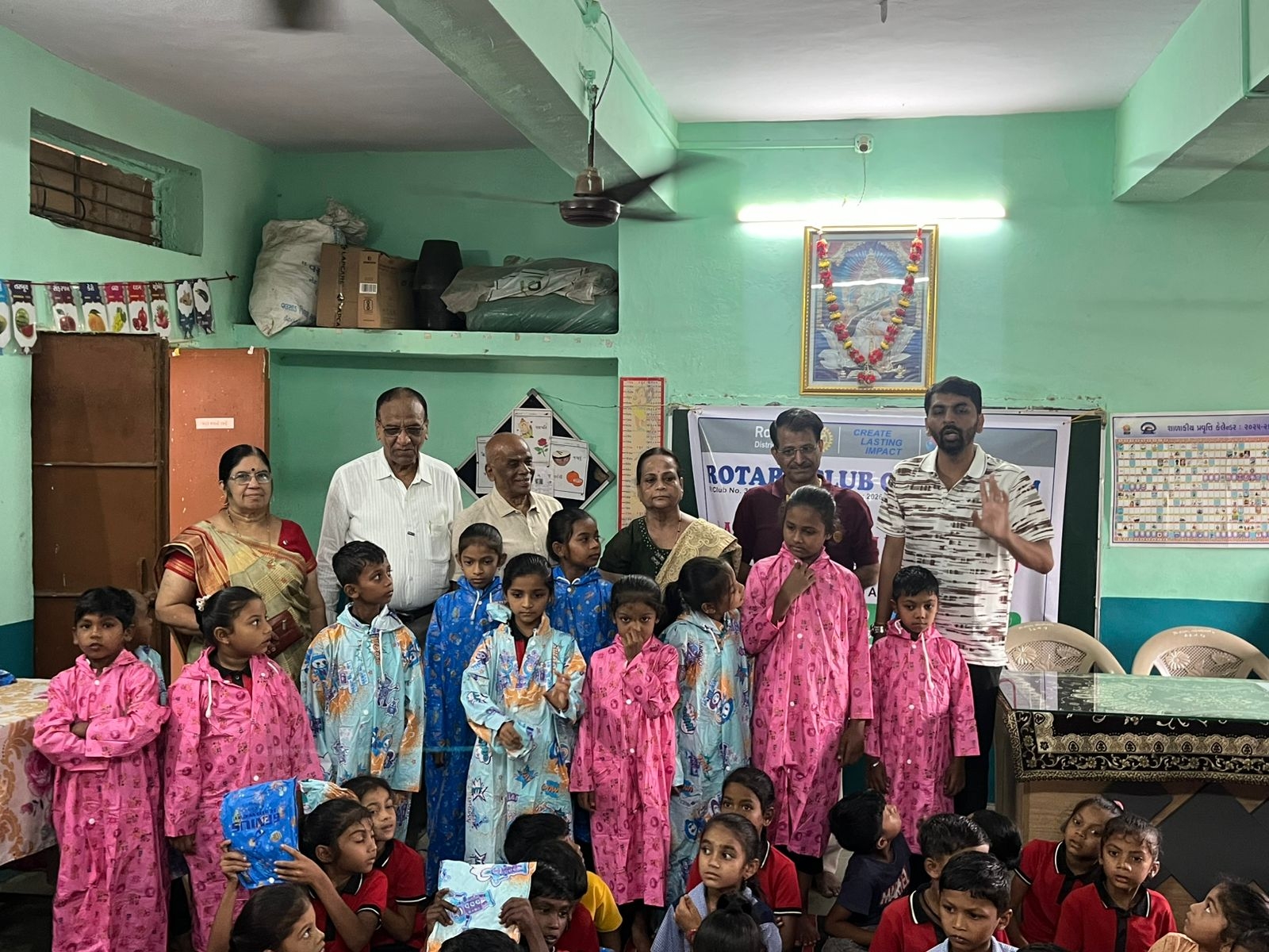 Raincoat Distribution