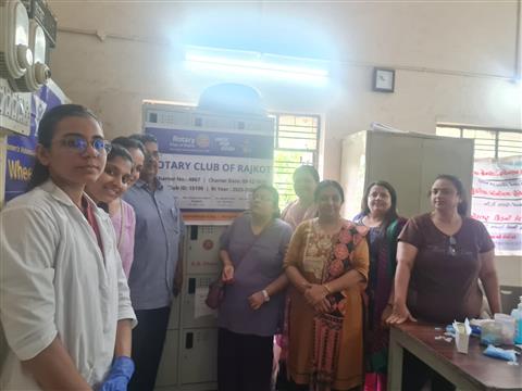 Anaemia Check-up Camp Sarojni Naydu