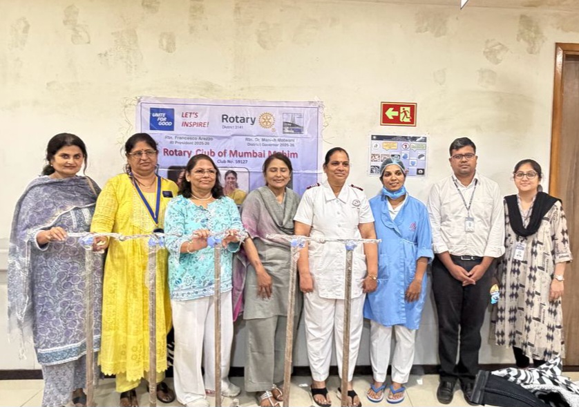 Donation of IV stands to ACTREC