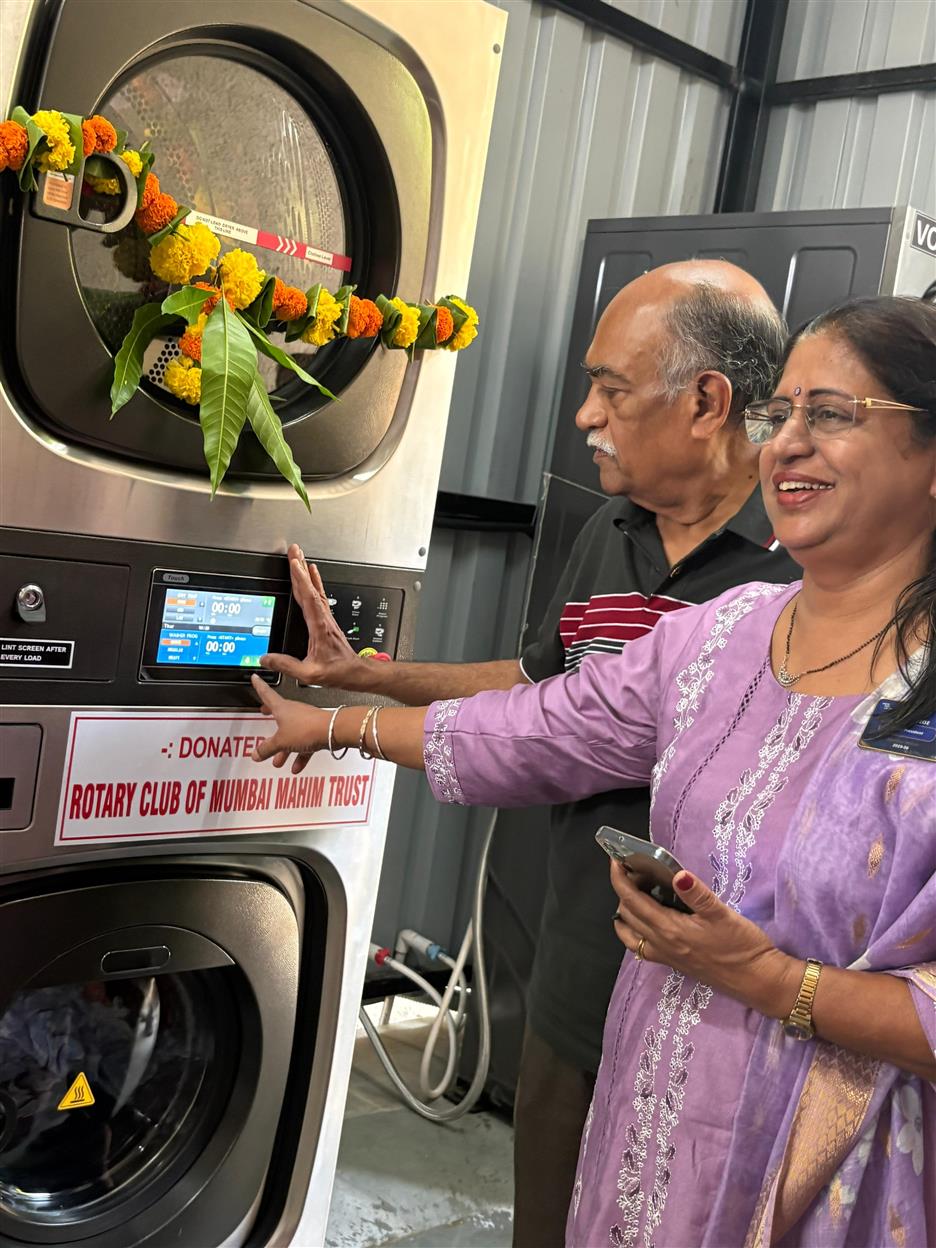 Donation of Commercial Washing Machine