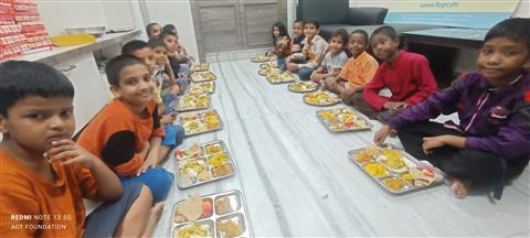 Food Donation to an Orphanage