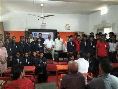 Computers to Sant Waman Maharaj School in Washim,