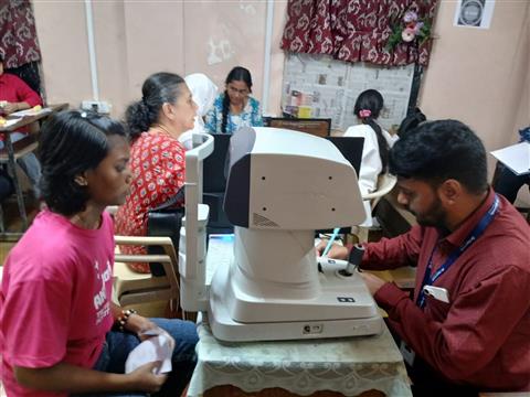 Medical  Check-up Camp at Dadar Vidya Mandir