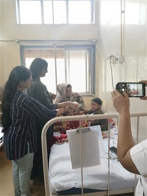Service Activity at Kasturba Hospital