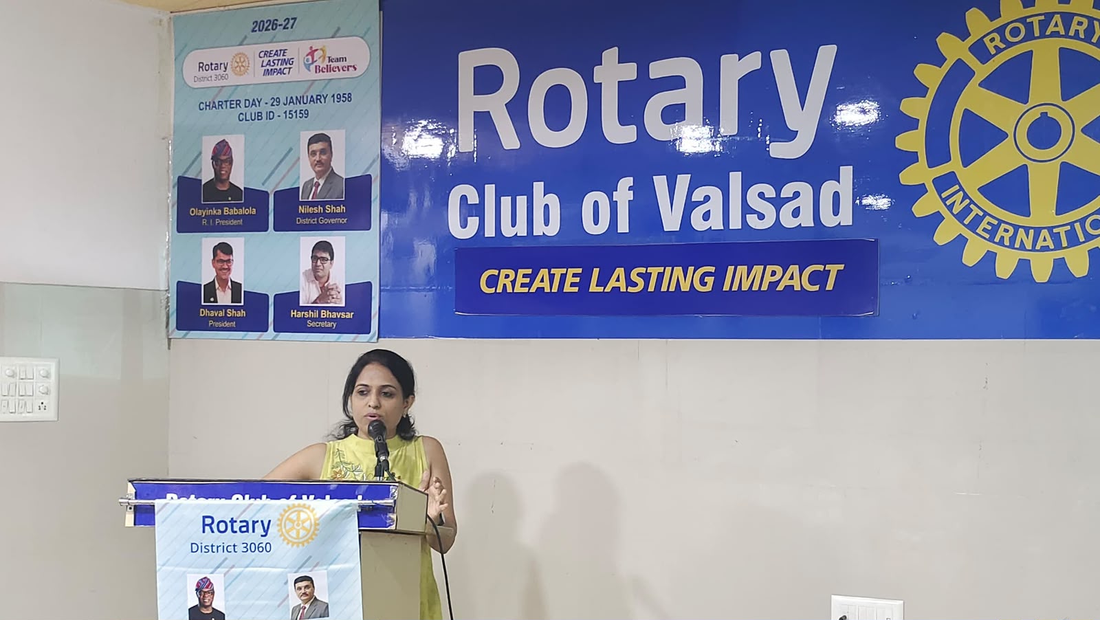 Speaker Meeting Dr. Shruti Thakkar