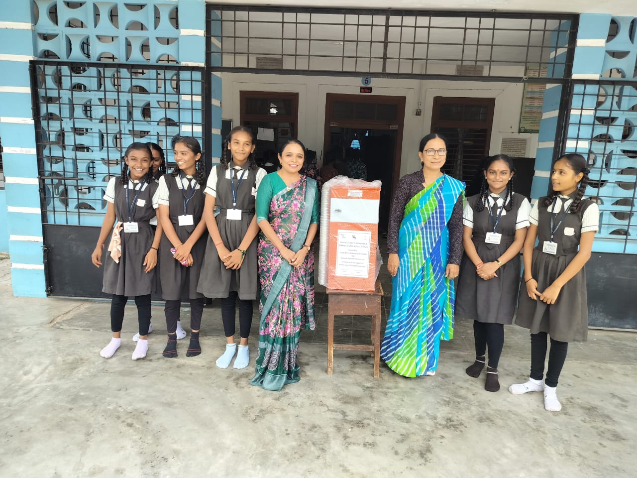 Dabhasa English School - Incinerator