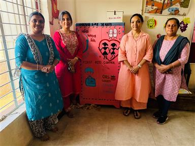 Bhadarawa- Sanitary Napkin Incinerator handover