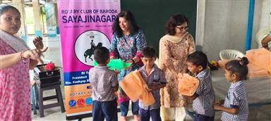 Health Awareness & Mosquito Net Distribution Drive