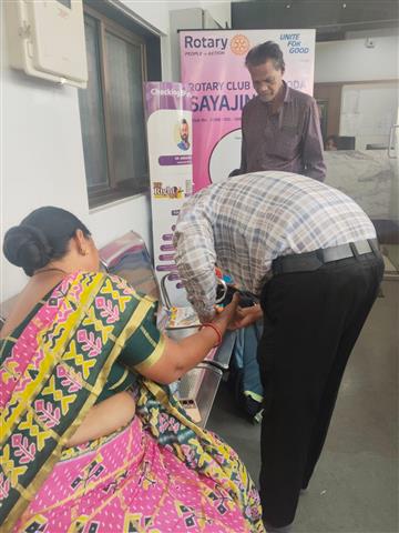 RBS & Uric Acid Health Camp