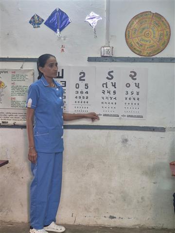 P P Patel High School- Eye Screening