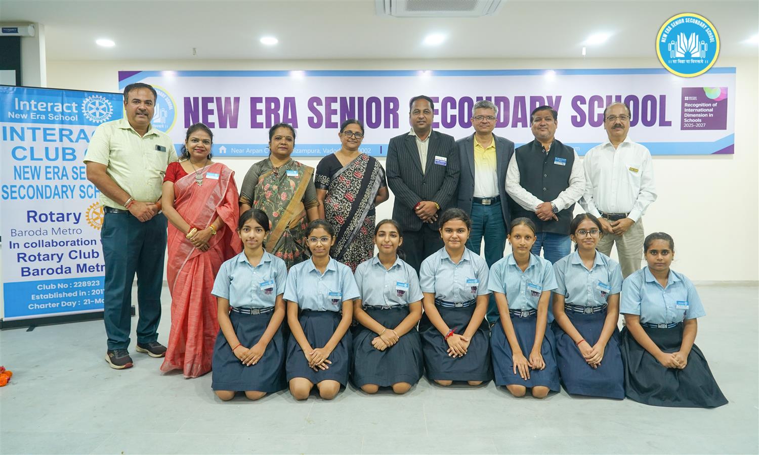 Interact club installation in New Era school