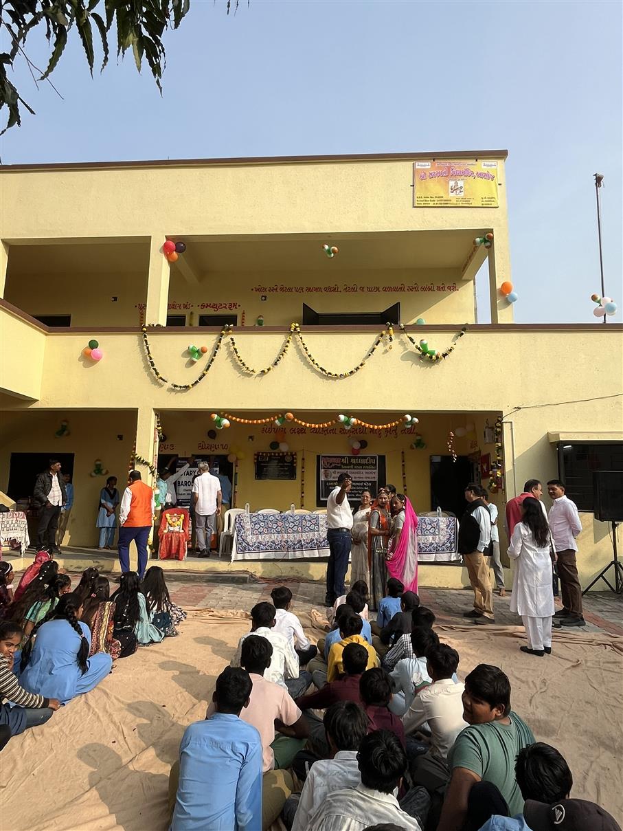 Donating school benches
